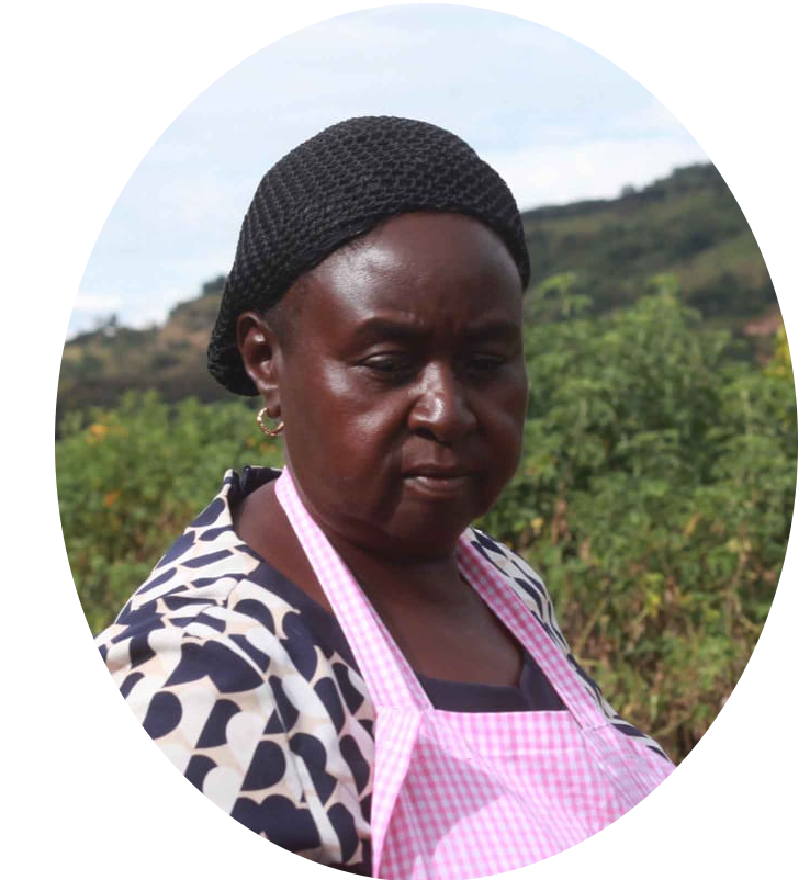 An image of Mrs. Alice, owner of Wagika Farm Nakuru, Kenya